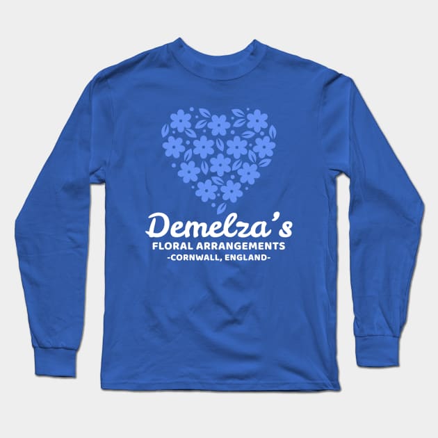 Demelza's Floral Arrangements Logo Long Sleeve T-Shirt by FangirlFuel